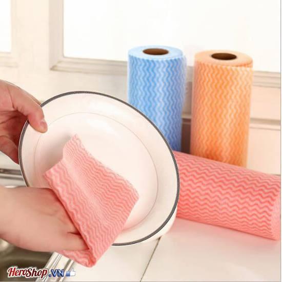 Khăn cuộn đa năng 50 cái _video
