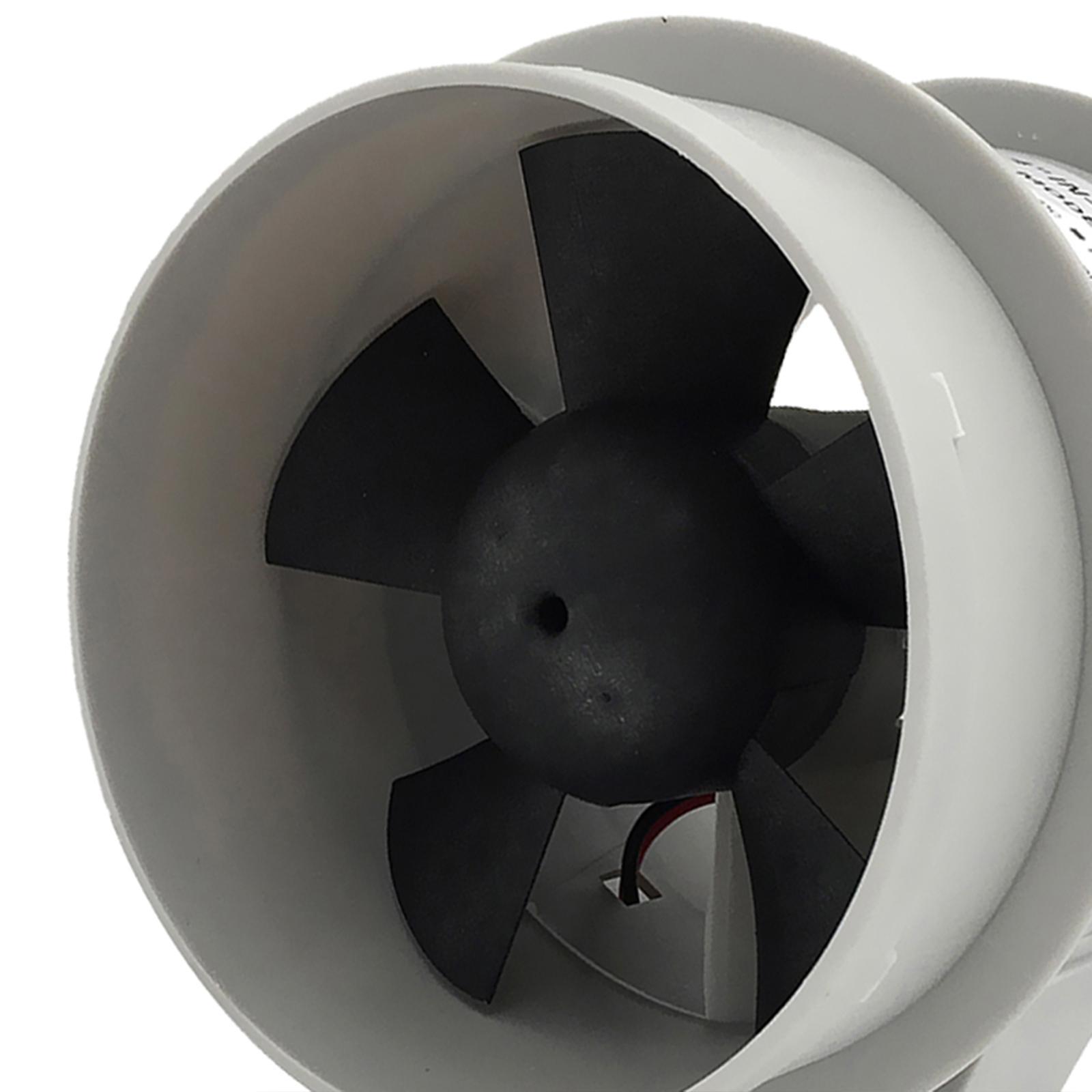 Marine 4"  Bilge  Blower 12   Water Resistant White Suit Boat