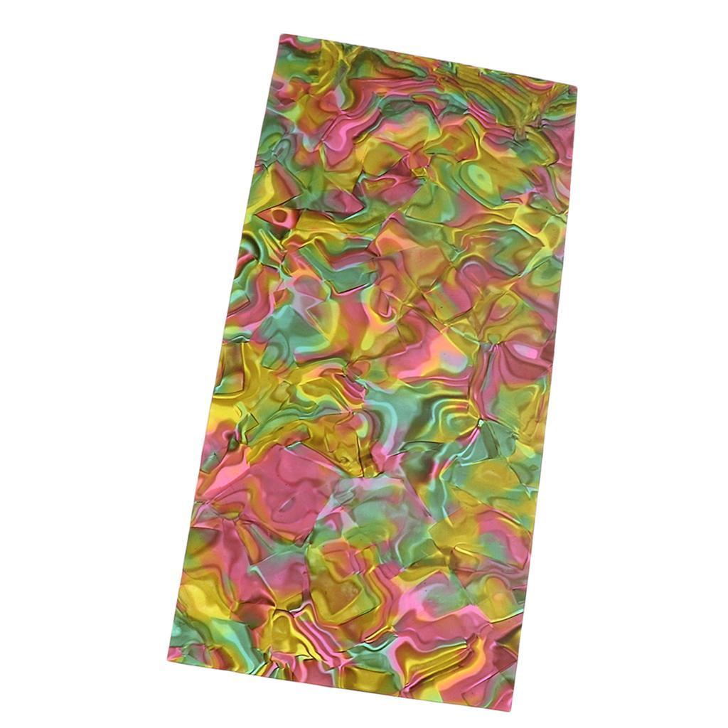 Celluloid Guitar Head Veneer Shell Sheet 200 x 100mm for Guitar Parts