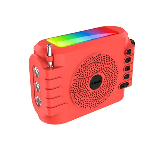 Loa Trợ Giảng Bluetooth ZQS 302B Có FM, USB Có Led 1500Mah 5W Âm Thanh Cực Hay Tặng Kèm Micro