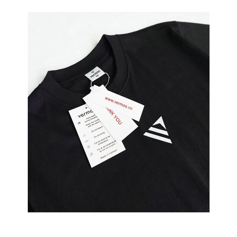 Áo Thun Vermos Icon Logo Brand Name Black