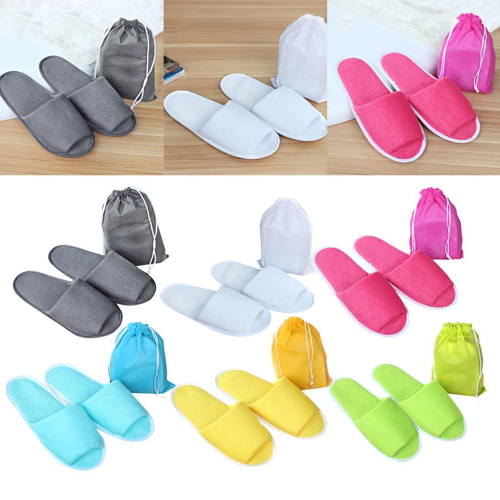 Unisex Hotel Travel Spa Disposable  Guest   Slipper