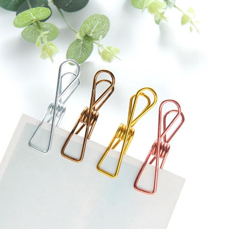 Kẹp quần áo, kẹp giấy đa năng nhiều màu kích thước 5.5CM PK1297