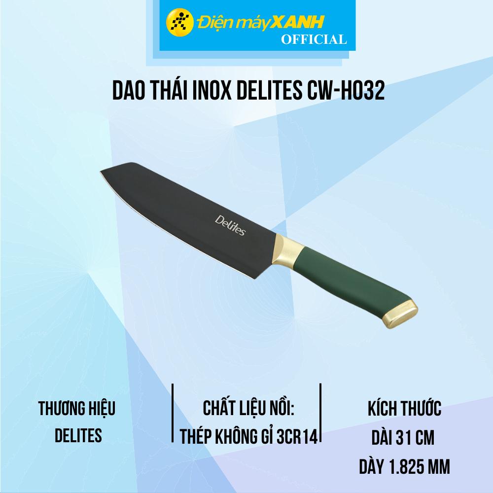 Dao thái inox Delites CW-H032 - Hàng Chính Hãng