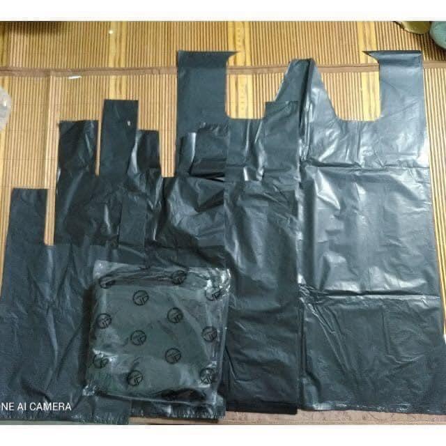 1kg túi bóng đen đựng rác đóng hàng