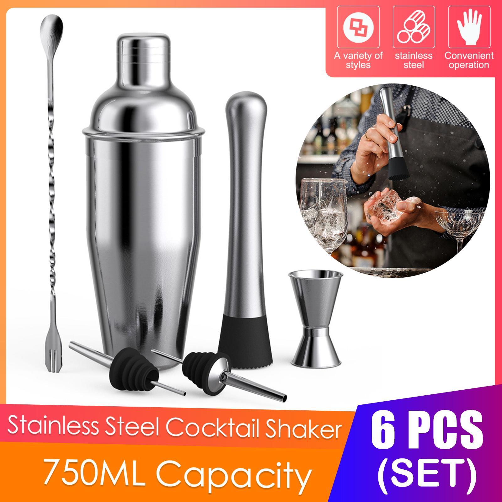 Pro Cocktail Shaker Mixer Accessories Crafts Bartender Spoon for Martini