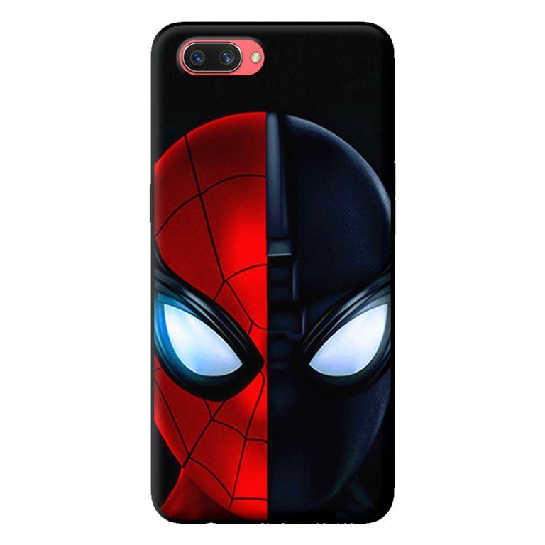 Ốp in cho OPPO A5 Nhện Đỏ Đen - Hàng chính hãng