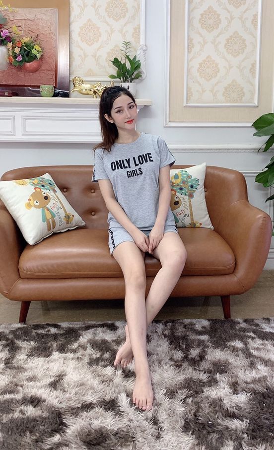 Bộ mặc nhà chất cotton mềm mịn ,phom chuẩn