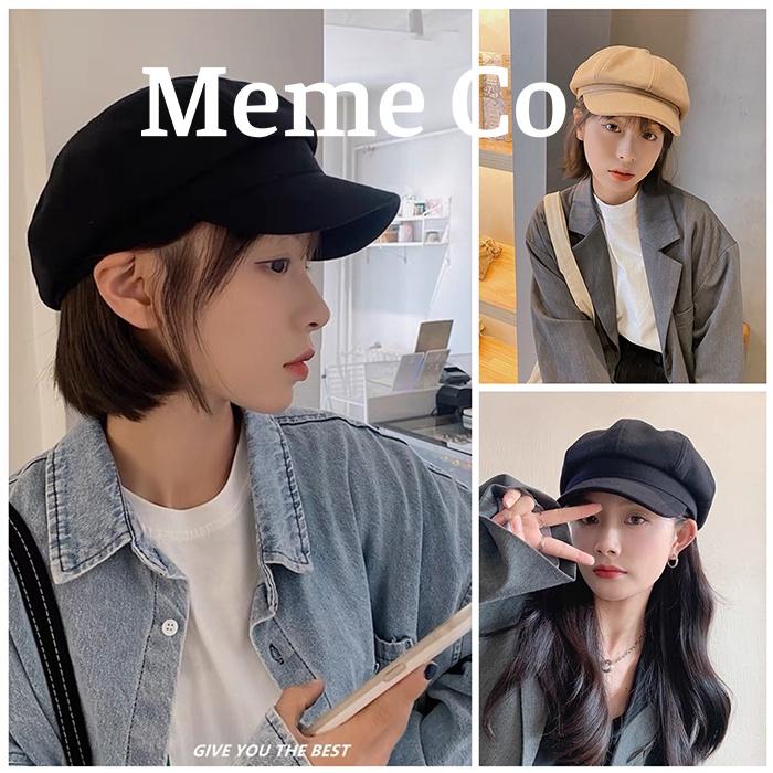 Mũ lưỡi trai beret da lộn cao cấp