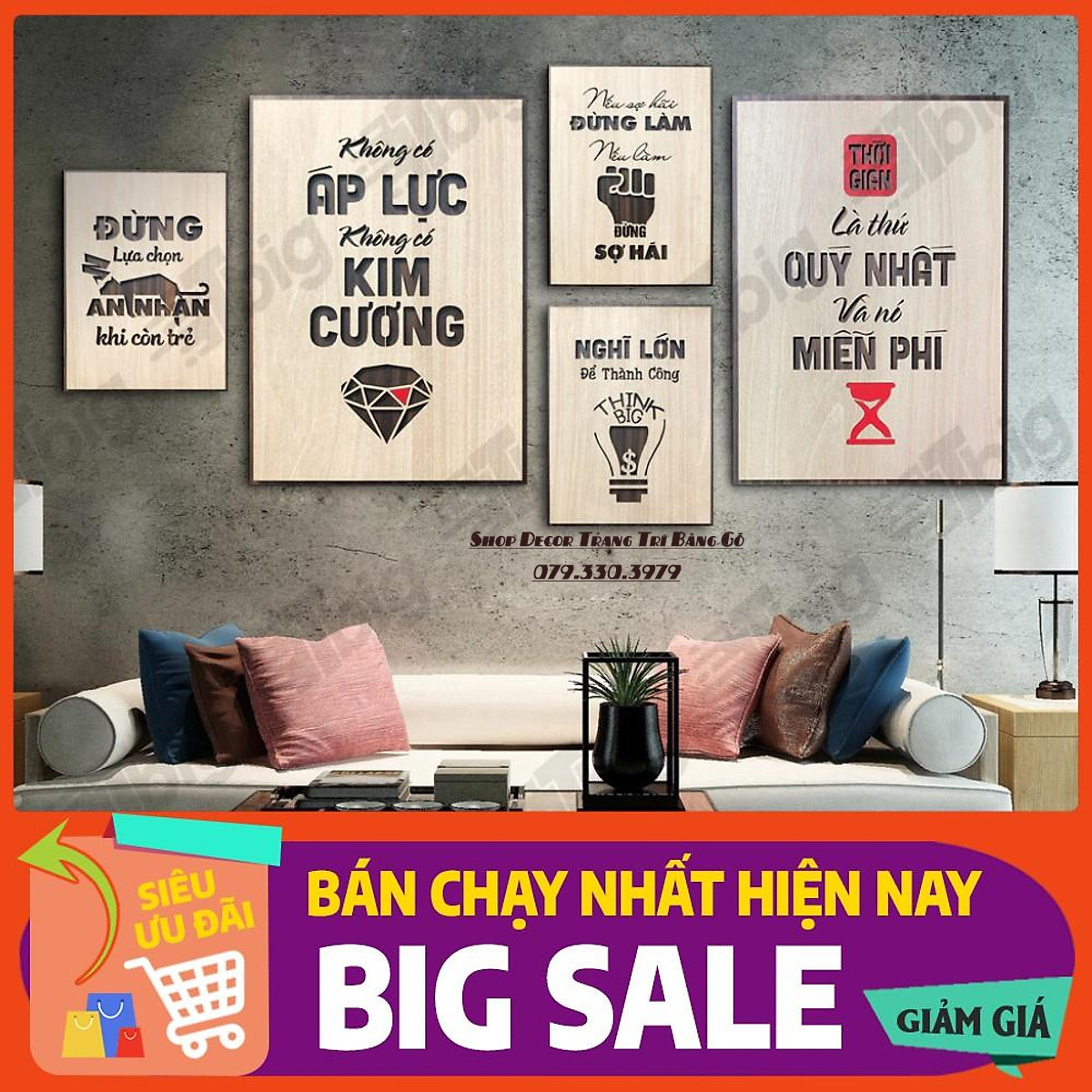 Tranh treo tường,tranh tạo đông lực , decor trang trí văn phòng Theo Phong Cách Nghệ Thuật