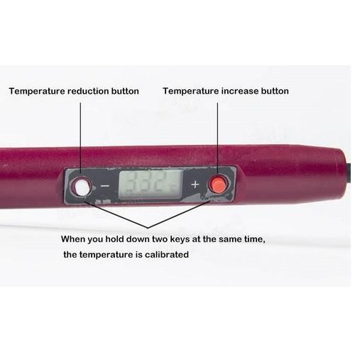 Mỏ hàn nung điều chỉnh nhiệt độ điện tử 936H
