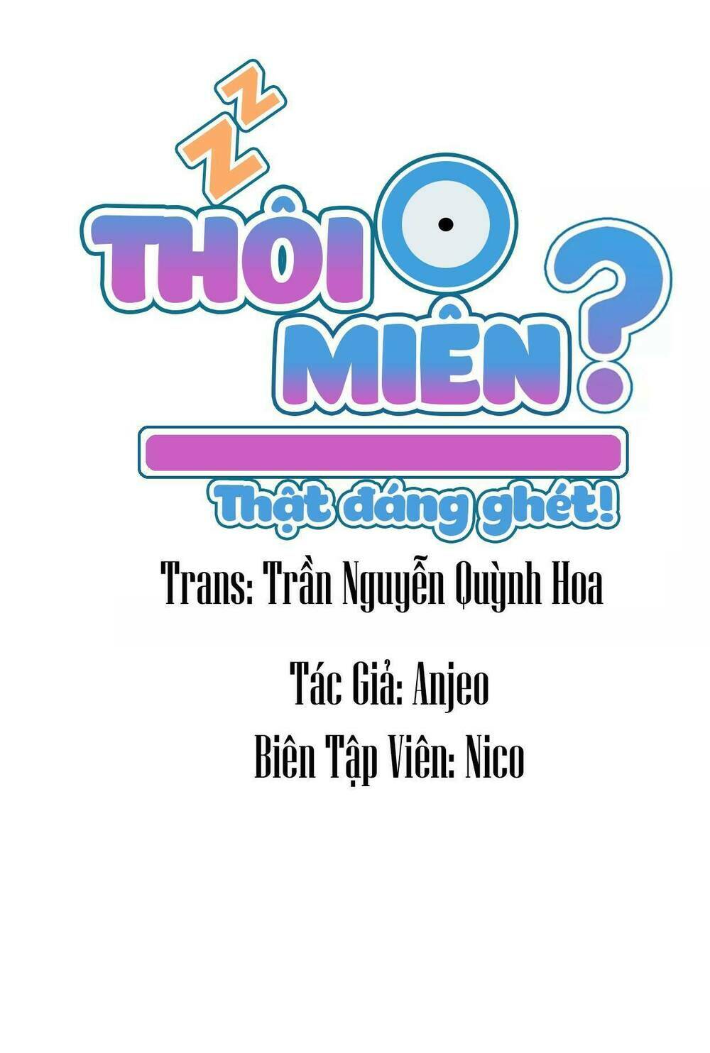 thôi miên, thật đáng ghét! chapter 1 11