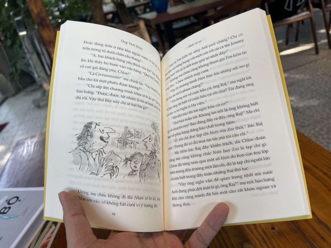 ÔNG THỐI HOẮC – David Walliams – Quentin Blake minh họa – Quỳnh Trâm dịch – Nhã Nam – NXB Hội Nhà Văn