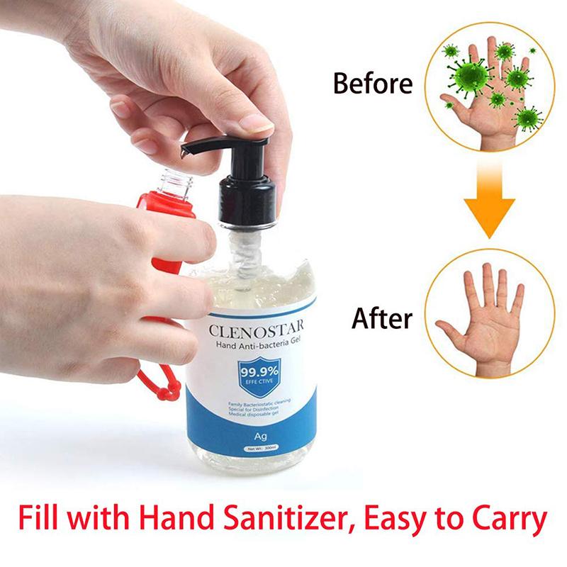 Set 5 Lọ Rỗng Đựng Xà Phòng Du Lịch 30ml / 1oz Có 5 Màu Khác Nhau