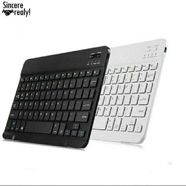 Bàn phím bluetooth mini cao cấp cho Ipad, máy tính bảng, laptop (màu trắng)  shop bansigudetama