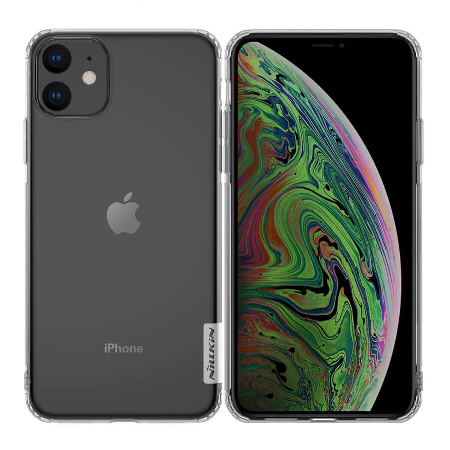 Ốp lưng dẻo cho iPhone 11 hiệu Nillkin mỏng 0.6mm, chống trầy xước - Hàng chính hãng