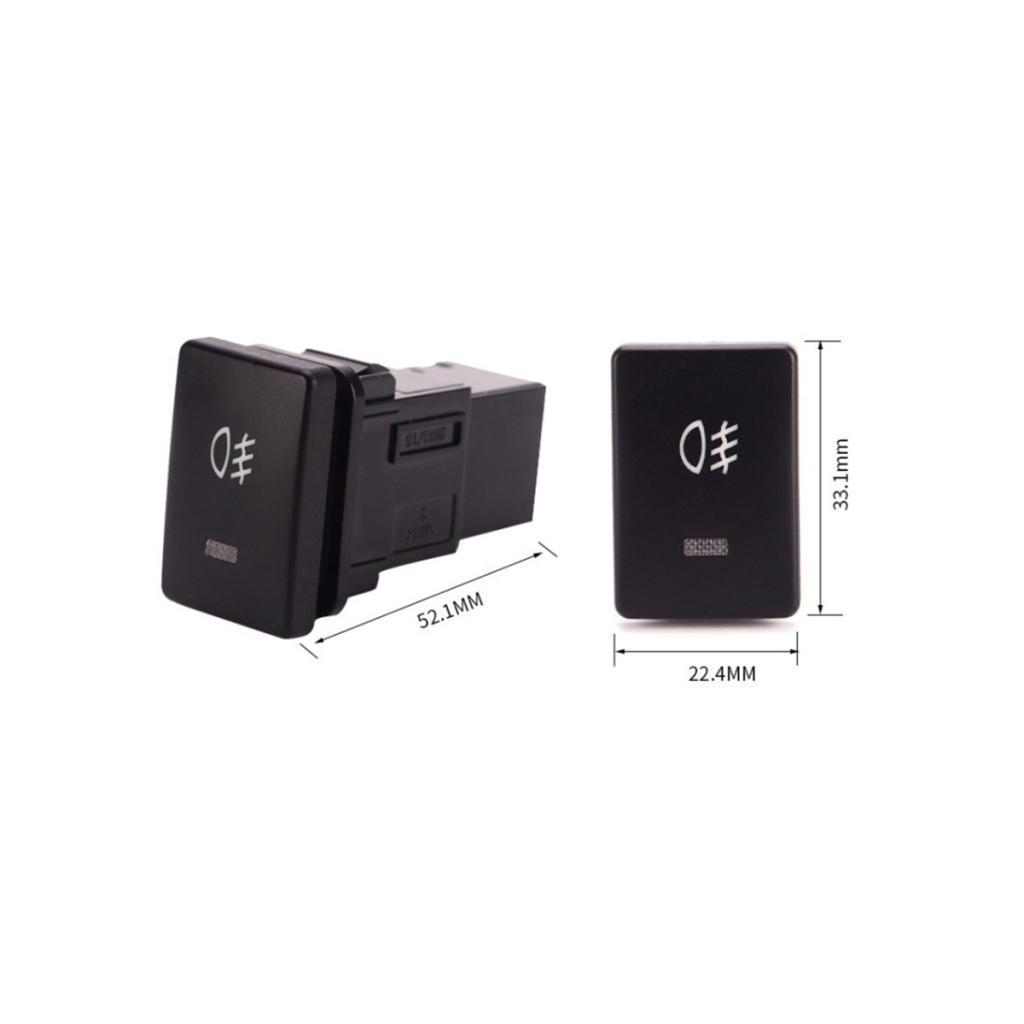 3xPush Switch White LED Power Symbol for Sequoia Highlander 2008-up