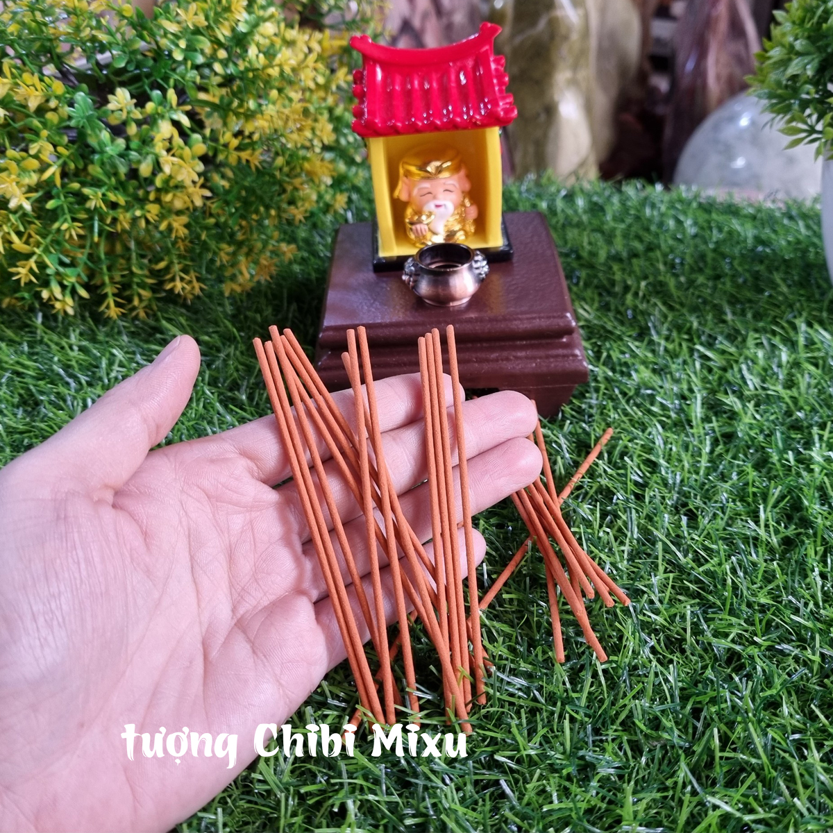 Combo Miếu Thần Tài - tặng 10 nhang