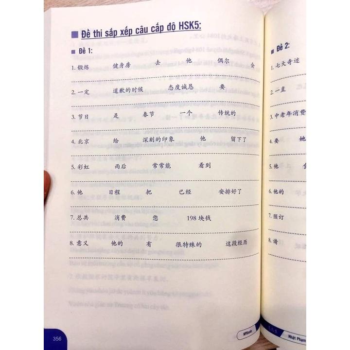 Sách - Combo: Bài tập củng cố ngữ pháp HSK luyện viết HSK4-5+Ở đây có tặng vitamin tâm hồn+DVD tài liệu