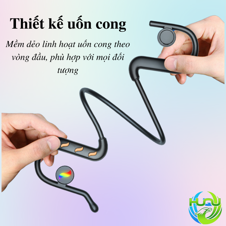 Tai Nghe Không Dây Thể Thao Cá Tính Huqu K89 - Đàn Hồi Tốt Không Biến Dạng