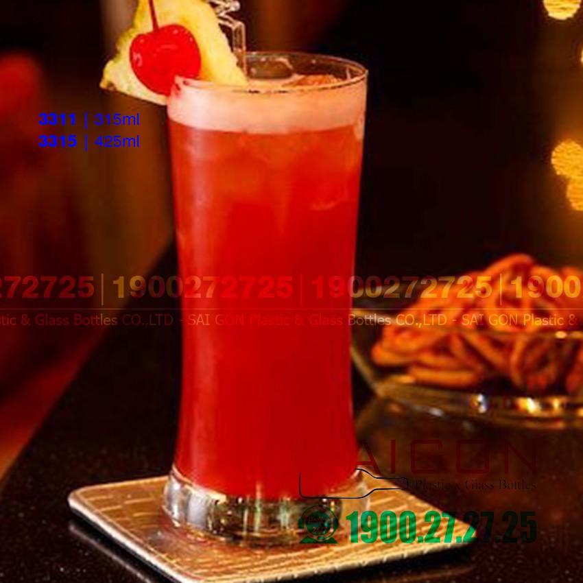 Ly Thủy Tinh Tango Hi Ball 315ml , 425ml | Tùy Chọn Dung tích , Nhập Khẩu Thái Lan