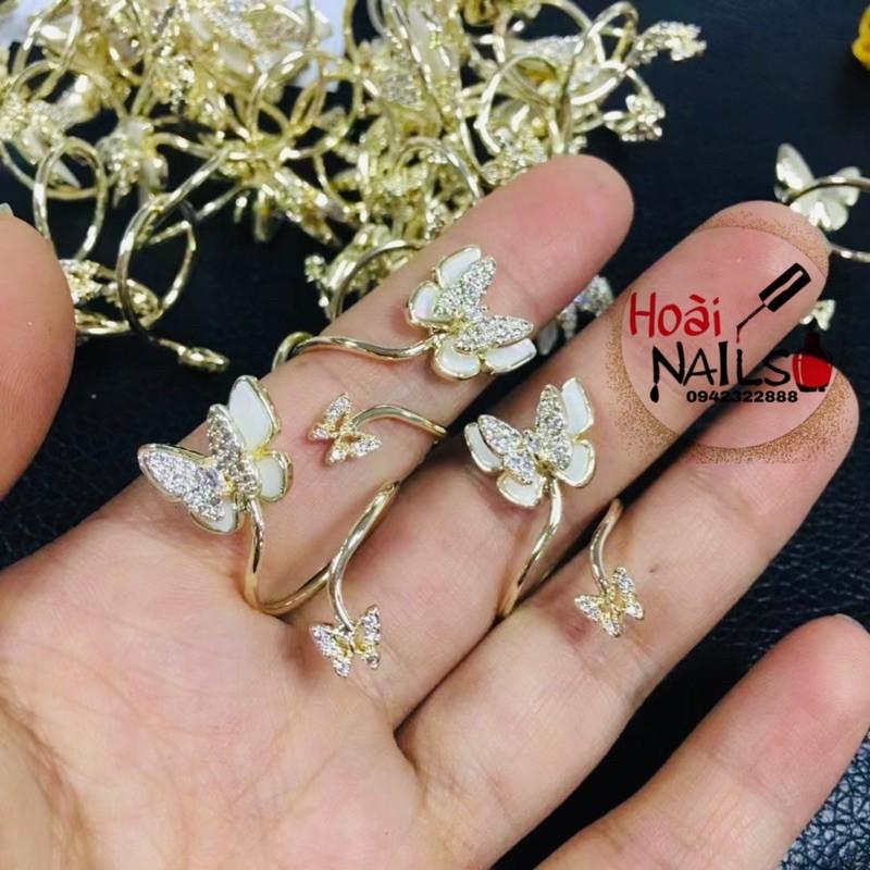 Nhẫn chụp ảnh nail xinh xinh