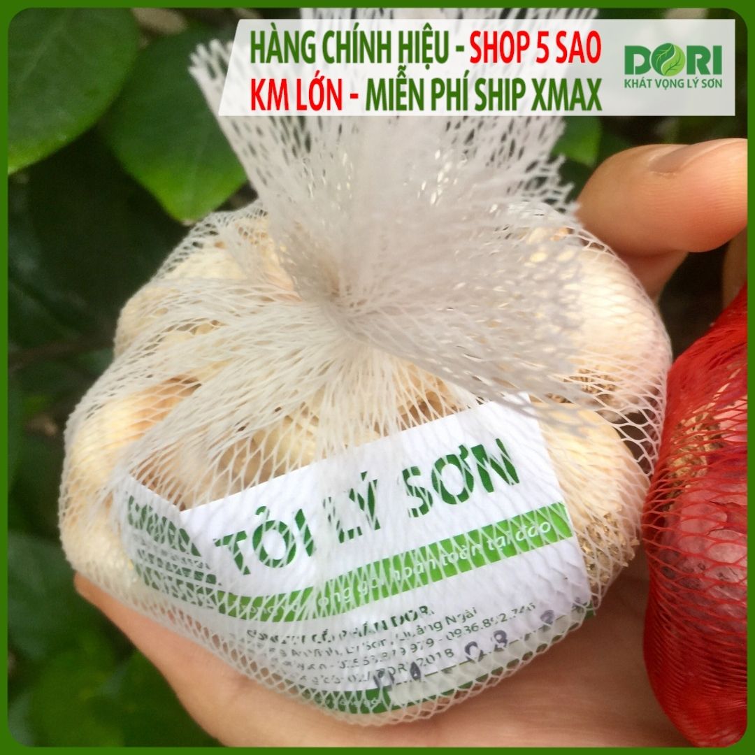 Đặc Sản Quảng Ngãi - Tỏi Lý Sơn Dori - Loại tỏi nhiều tép - Trồng tại đảo Lý Sơn
