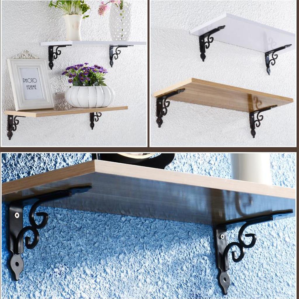 Wall Shelf Bracket L Shaped Angle Bracket Corner Floanting Bracket 15x11cm