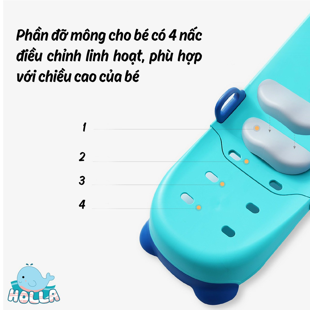 Ghế gội đầu cho bé Holla 03151 - Hàng chính hãng