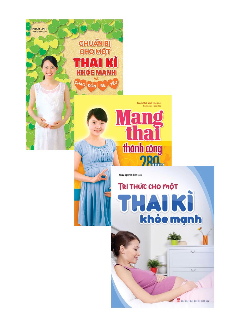 Combo 3 Cuốn Sách Giúp Mẹ Tự Tin Mang Thai Thành Công_ML