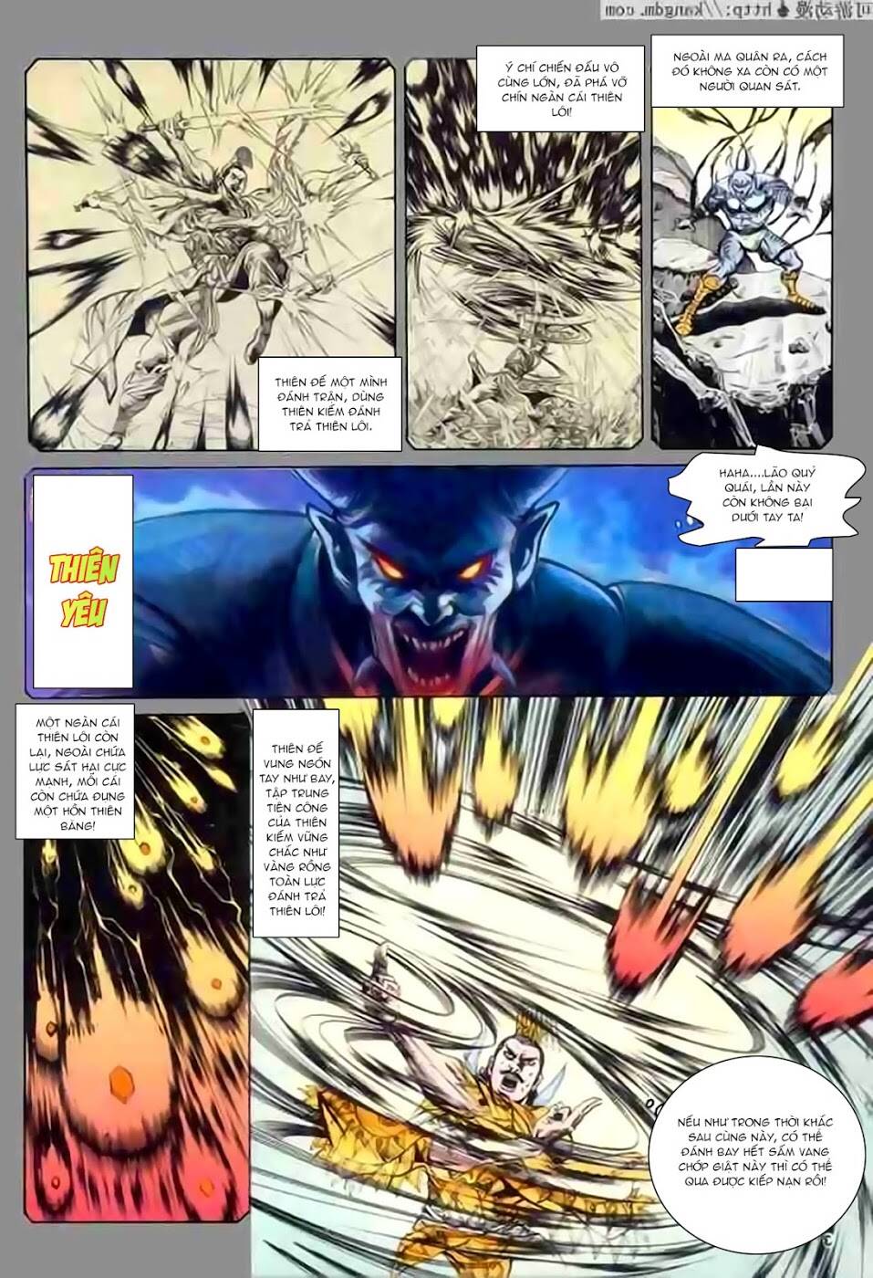 thiên tử truyền kỳ 1 - cơ phát khai chu bản chapter 116 4