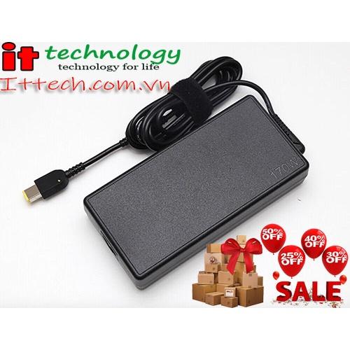 Sạc laptop Dùng Cho Lenovo 20V-8.5A 170W Thinkpad W520 W530 Chân Kim To