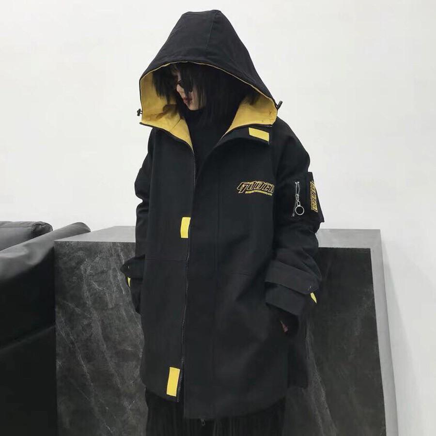 Áo Khoác Jacket Bombers GODEN 2 Lớp Phối Màu