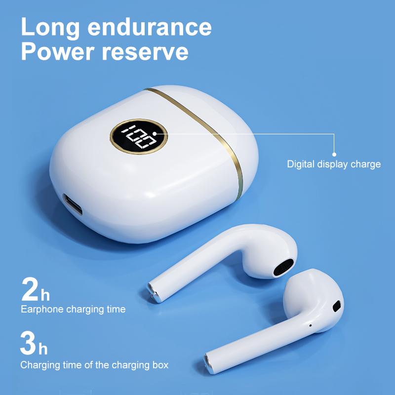 Tai nghe nhét không dây X88 TWS,tai nghe không dây bluetooth 5.3,tích hợp mic cờ rô HD kép mẫu Cho IOS / Android