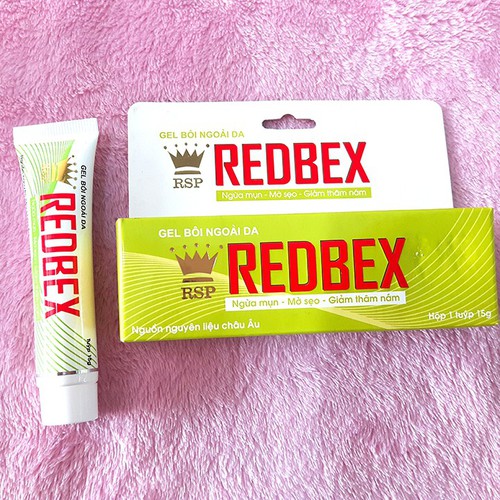 Gel ngừa mụn, mờ sẹo, giảm vết thâm REDBEX 15g