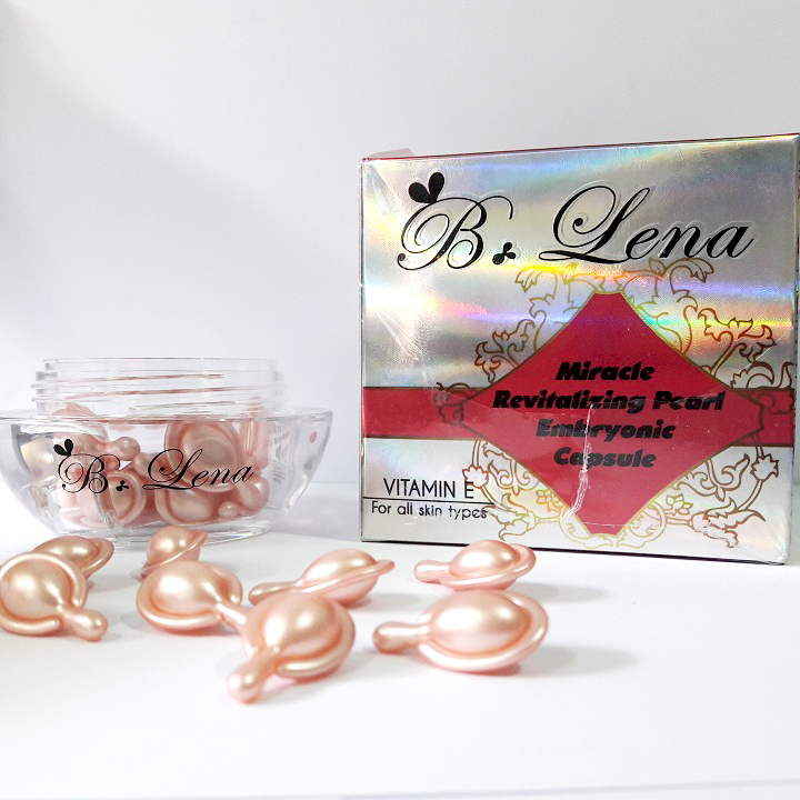 Viên nang Blena Miracle Revitalizing Pearl Embryonic Capsules trắng sáng - ngừa nám - chống lão hóa - chiết xuất phôi ngọc trai