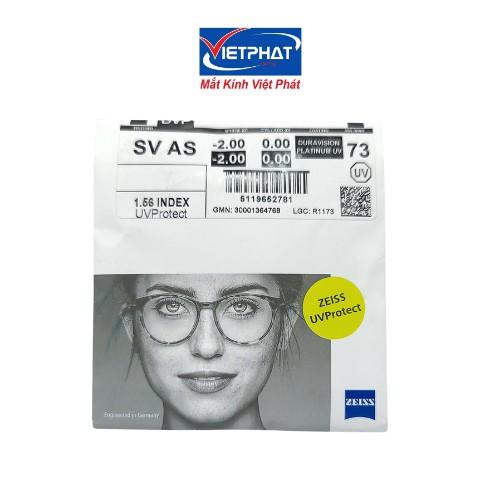 Tròng kính ZEISS 1.56, 1.60 và 1.67 DuraVision Platium UV chính hãng Đức