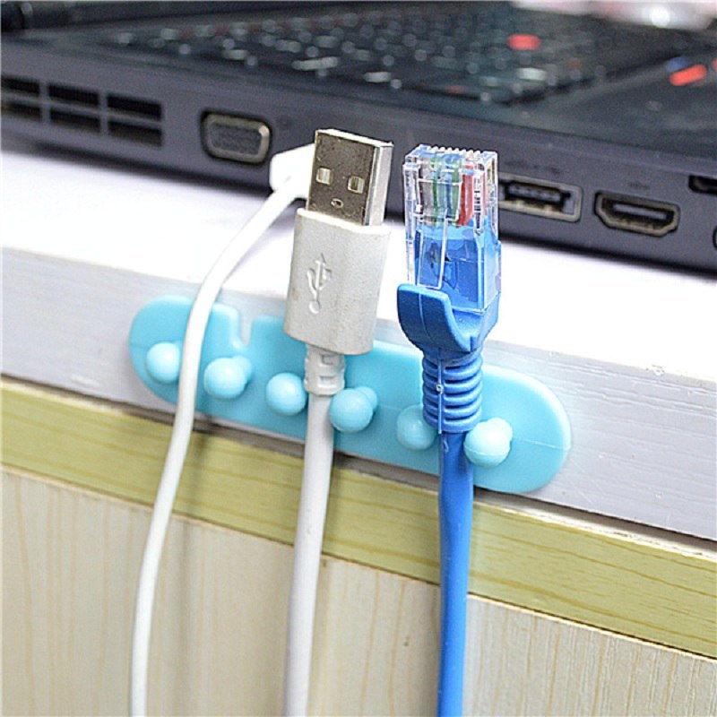Vỉ 2 nút dài giữ dây sạc cáp gọn gàng M1
