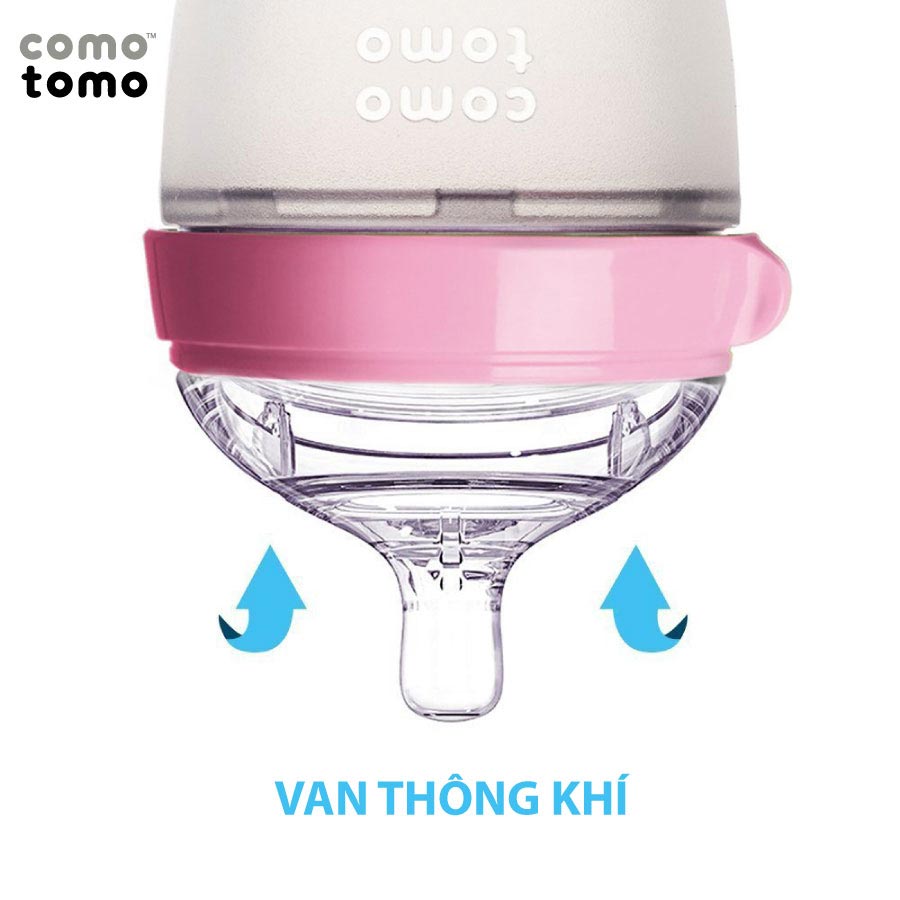 Combo 2 Núm Ty Rời Comotomo Size 3 dành cho bé từ 6 tháng