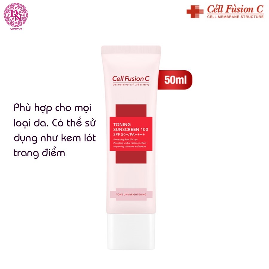 Kem Chống Nắng Dành Da Nhạy Cảm Cell Fushion C Tuýp 50ML