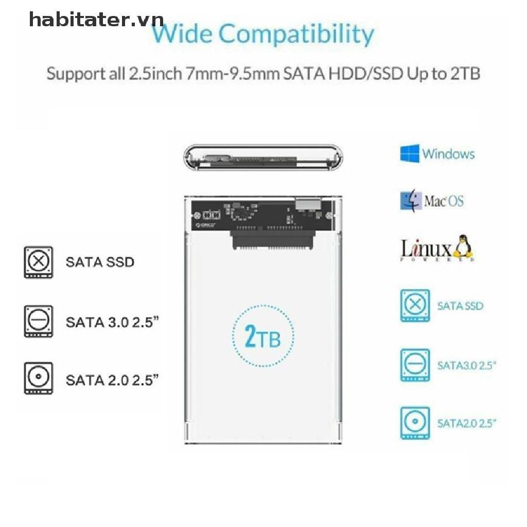 Khay Đựng Ổ CứNg HDD / SSD 2.5 ", ĐầU CắM USB 3.0 Sang SATA