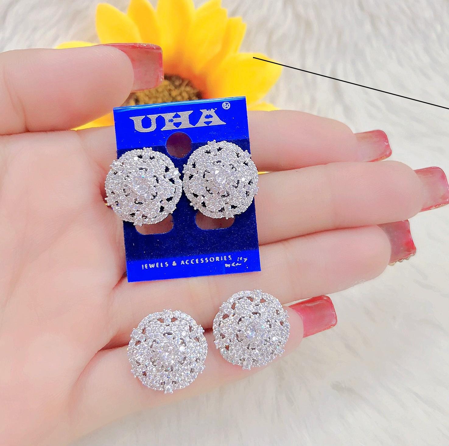 Đôi Bông Tai , Trang Sức Nữ Mẫu 048.2804 - Mang Đi Chơi, Đi Tiệc Rất Sang - Tặng kèm Hộp
