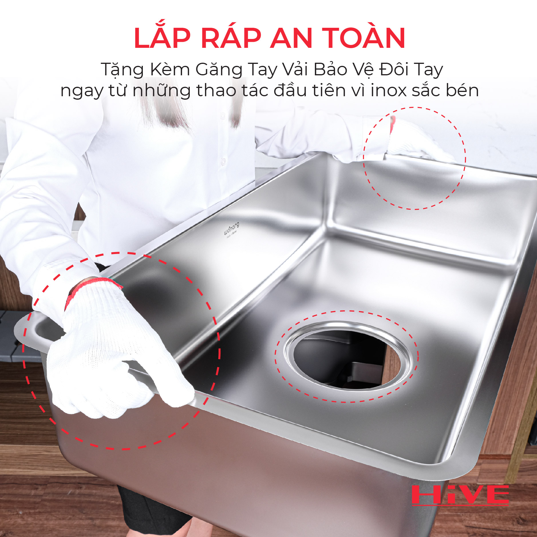 KỆ BỒN RỬA CHÉN INOX DJVW-002
