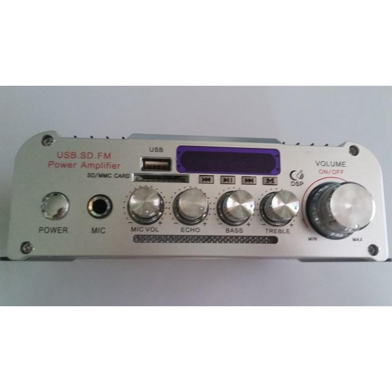 Amly mini Karaoke Kentiger HY 803 có bluetooth 12V-220V