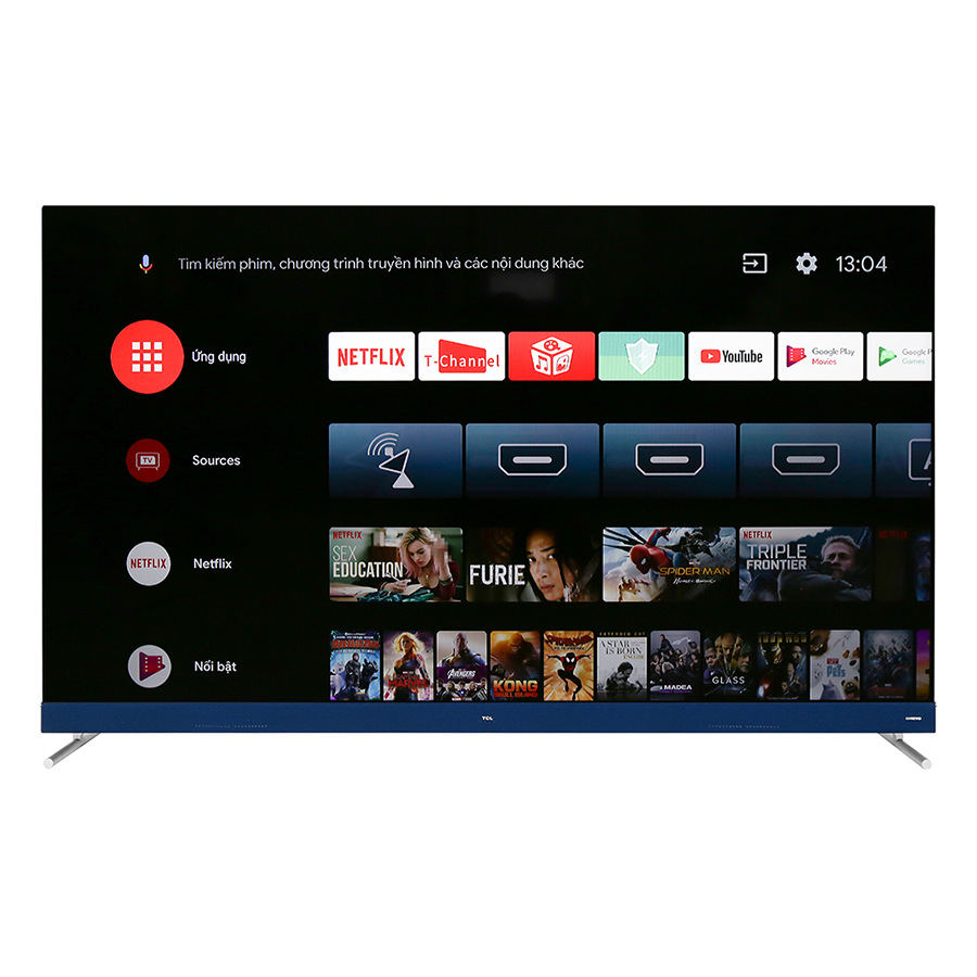 Android Tivi TCL 4K 65 inch L65C8 - Hàng chính hãng