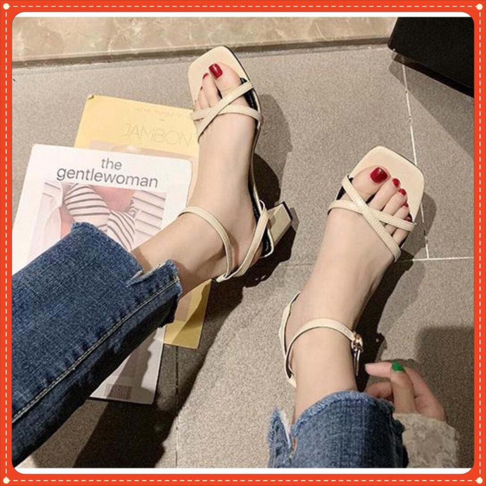 Sandal Quai Chéo 6 Phân Thời Trang Mã HG_S10