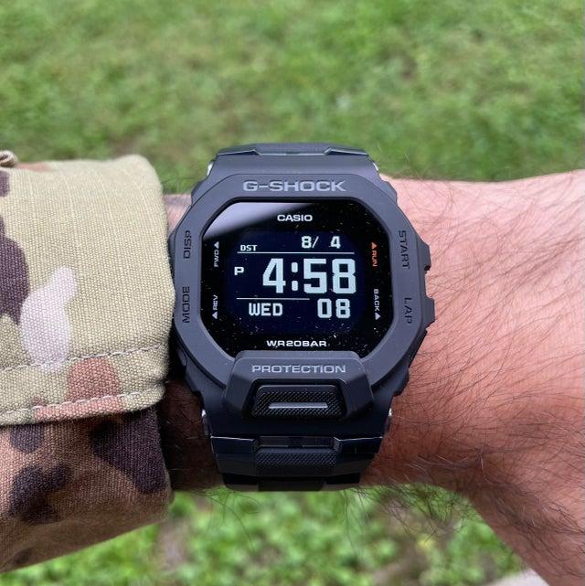 Đồng Hồ Nam Dây Nhựa Casio G-Shock GBD-200-1DR Chính Hãng - GBD-200-1