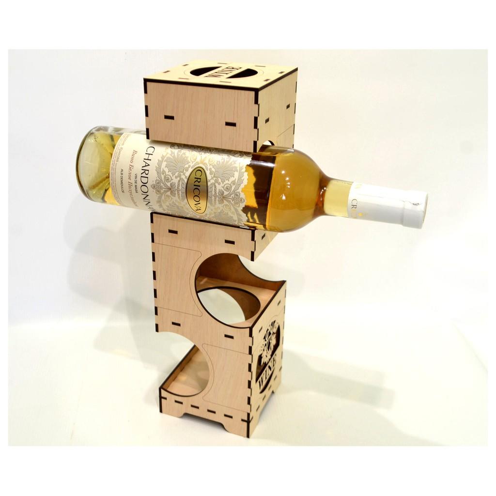 Hộp đựng chai trang trí J22