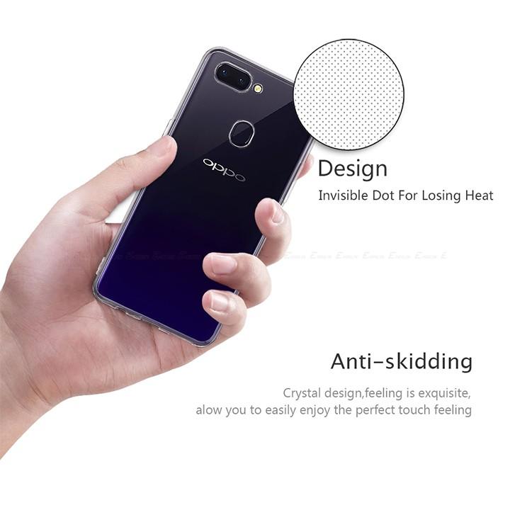 ỐP LƯNG DẺO SILICON TRONG SUỐT DÀNH CHO OPPO A5S