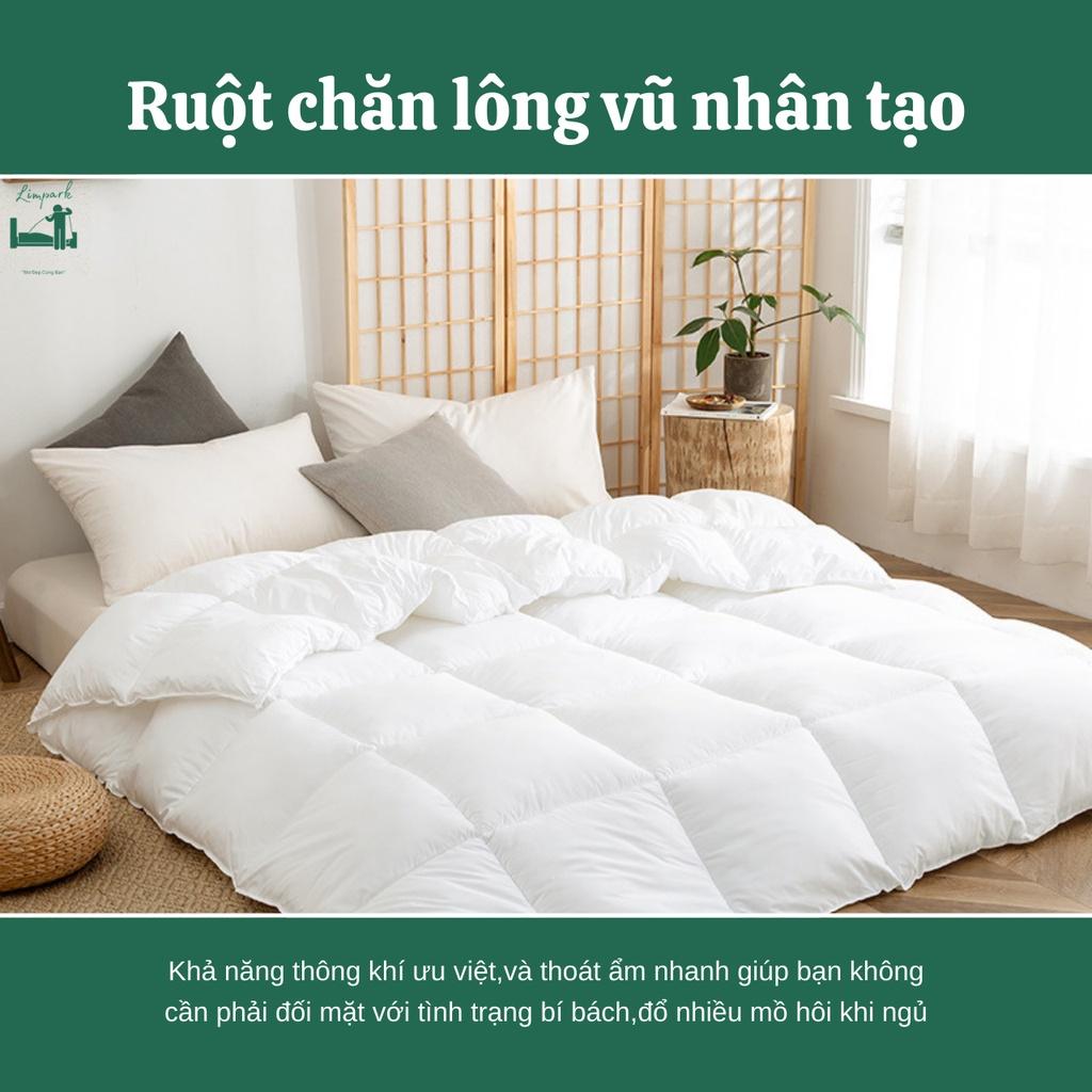 Ruột chăn lông vũ-ruột chăn lông vũ nhân tạo cao cấp tiêu chuân khách sạn 5 sao-Đầy đủ kích thước-Phù hợp 4 mùa